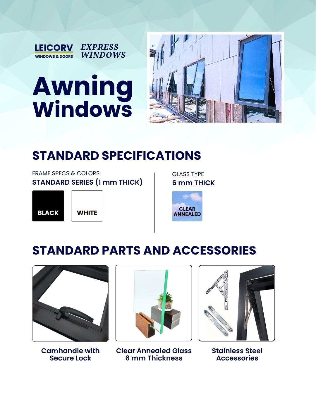 Express Awning Window (One Panel)