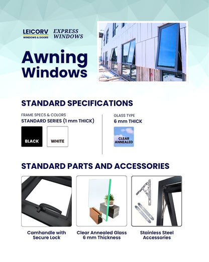 Express Awning Window (One Panel)