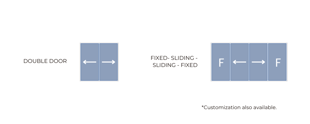 Sliding Doors Configuration