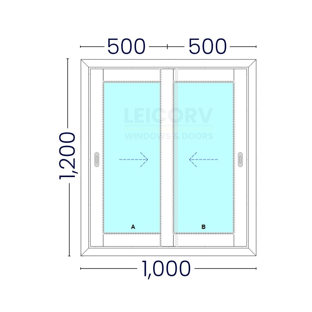 Express Sliding Window (Two Panels) (Copy)