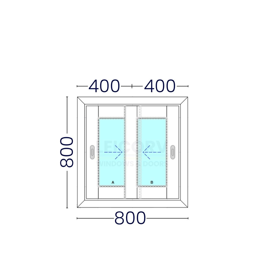 Express Sliding Window (Two Panels) (Copy)