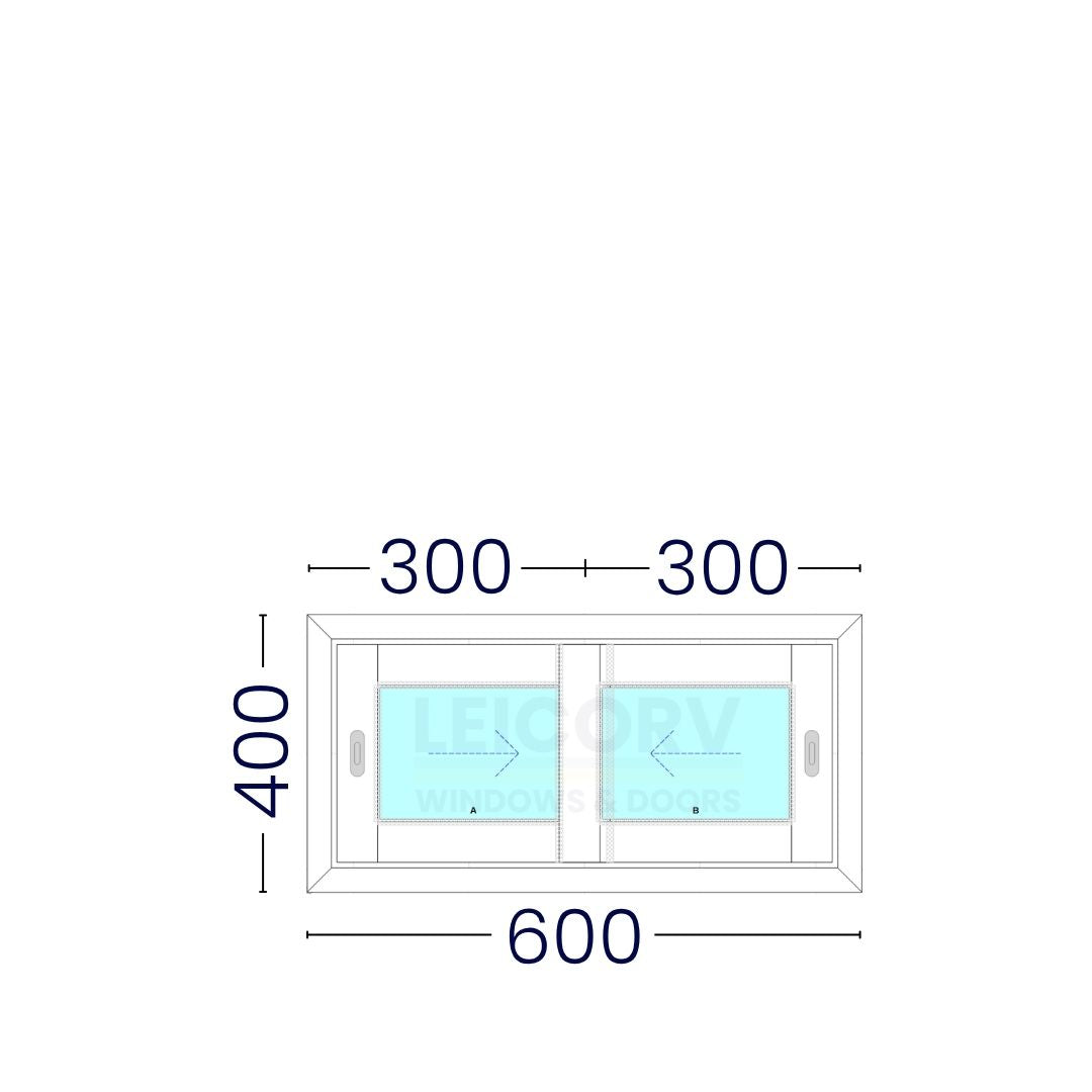 Express Sliding Window (Two Panels) (Copy)